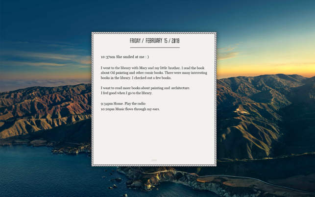 ‎DayGram - One line a day diary Screenshot