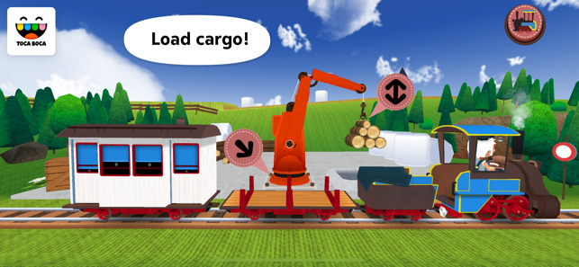 Toca Train Screenshot