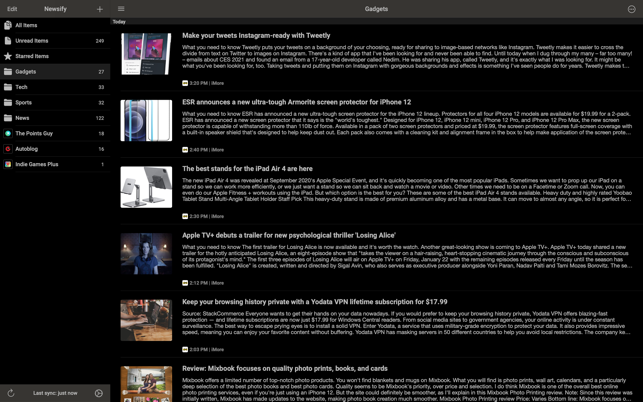 ‎Newsify: RSS Reader Screenshot