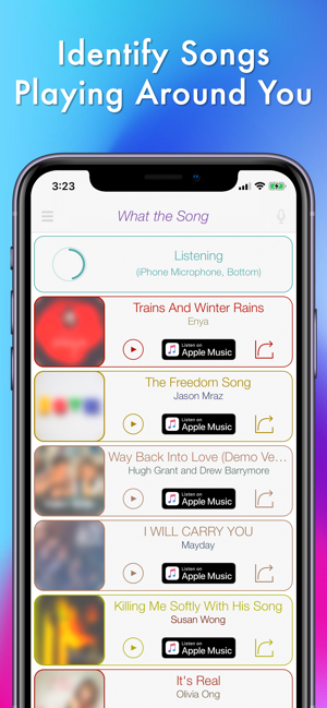 ‎What the Song: Instant Tune ID Screenshot