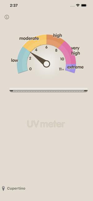 ‎UVmeter - Check UV Index Screenshot