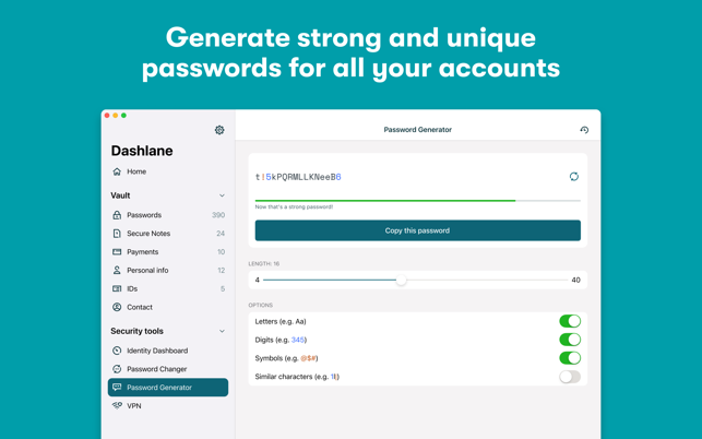 ‎Dashlane Password Manager Screenshot