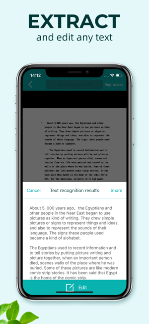 ‎pdf scanner – Wordscanner pro Screenshot