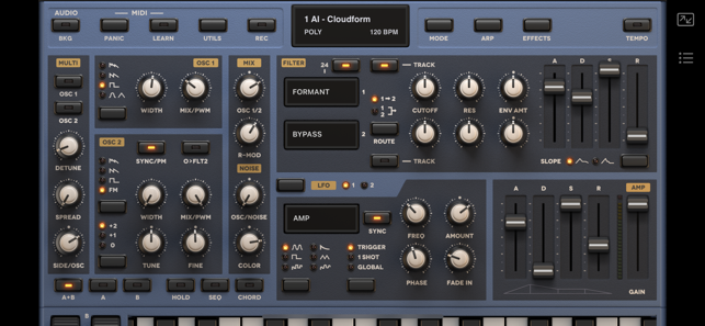 Sunrizer synth Screenshot