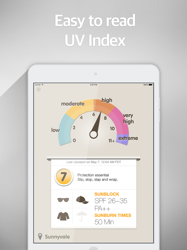 ‎UVmeter - Check UV Index Screenshot