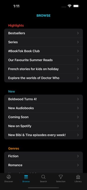 ‎Lismio: Discover Audiobooks Screenshot