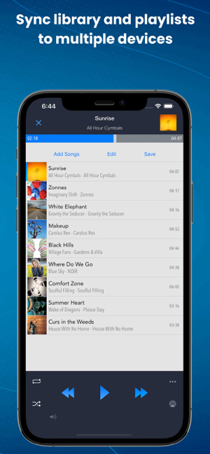 ‎CloudBeats: Cloud Music Player Screenshot