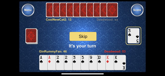 ‎Best Gin Rummy Screenshot