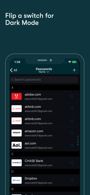 ‎Dashlane Password Manager Screenshot