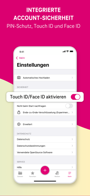 ‎MagentaCLOUD - Cloud Speicher Screenshot