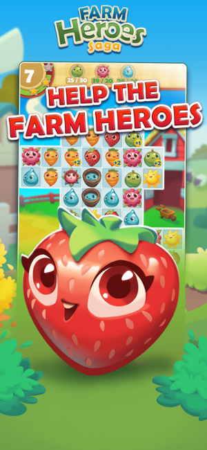 ‎Farm Heroes Saga Capture d'écran