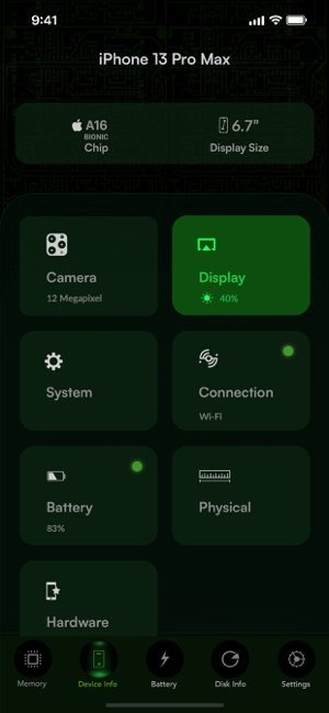 ‎System Activity Monitors Screenshot