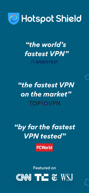 ‎HotspotShield VPN & Wifi Proxy Screenshot