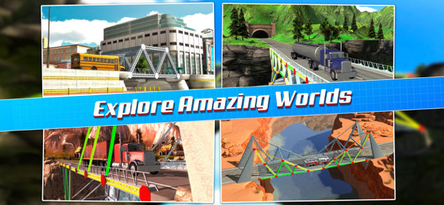 ‎Bridge Construction Sim Screenshot