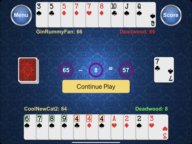 ‎Best Gin Rummy Screenshot