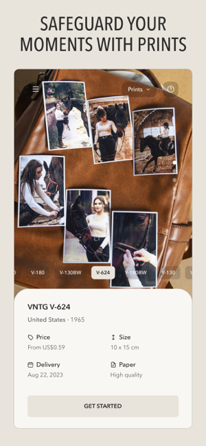 ‎VNTG: Vintage Photo Editor Screenshot