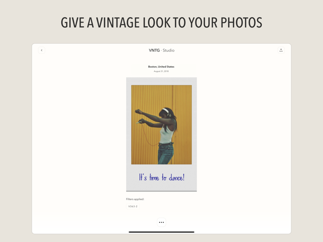 ‎VNTG: Vintage Photo Editor Screenshot