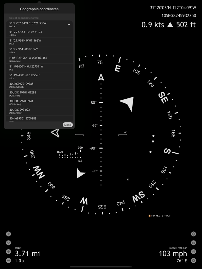 ‎Commander Compass Screenshot