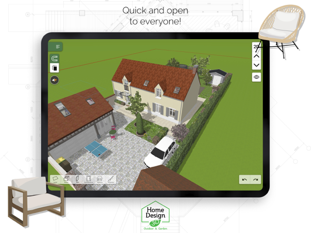 ‎Home Design 3D Outdoor&Garden Screenshot