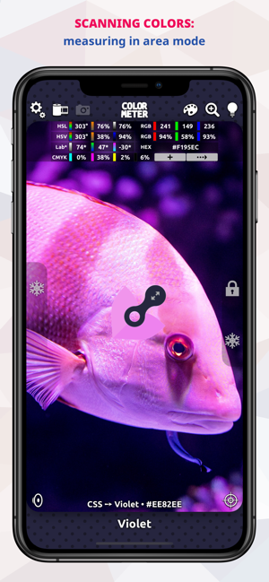 ‎ColorMeter RGB Colorimeter Screenshot