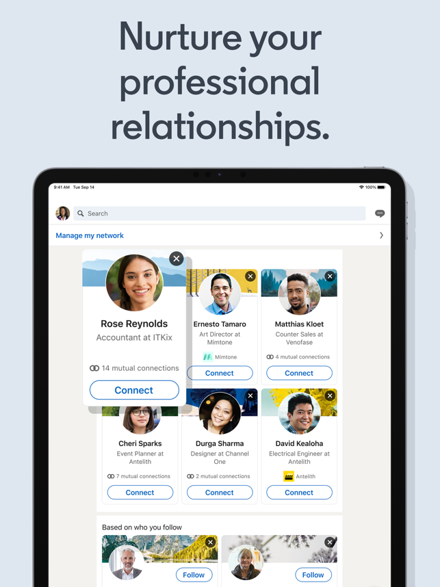 ‎LinkedIn: Network & Job Finder תמונות מסך