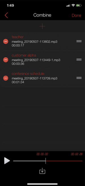 ‎Awesome Voice Recorder PRO AVR Screenshot