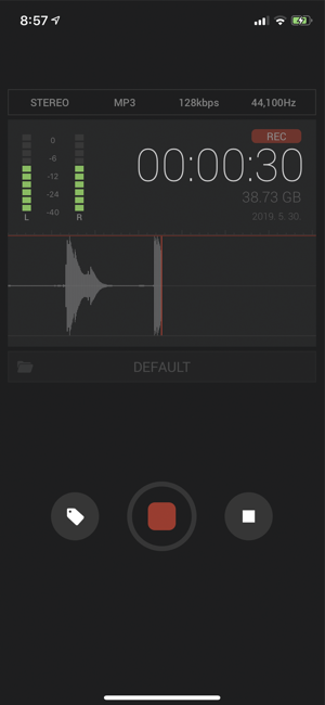 ‎Awesome Voice Recorder PRO AVR Screenshot