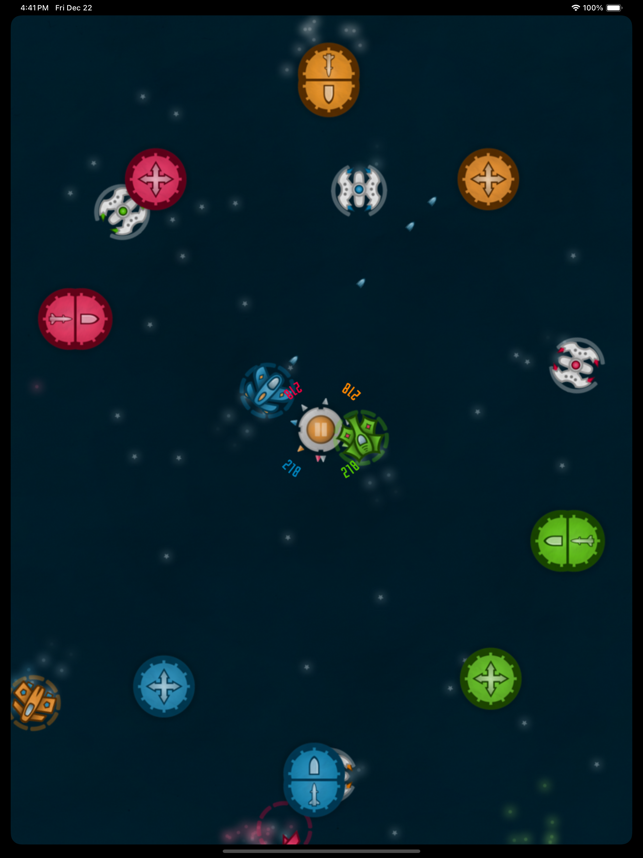 ‎Four: The Space Fight Screenshot