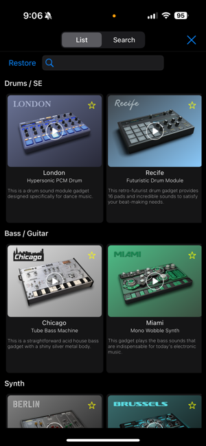 ‎KORG Gadget 3 Screenshot