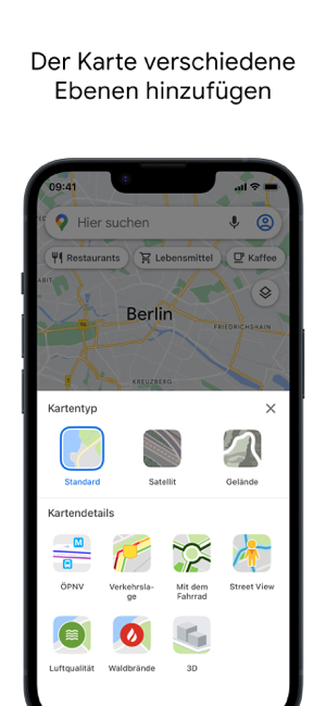 ‎Google Maps - Transit & Essen Screenshot