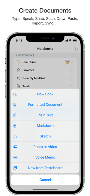 ‎Notebooks – Write and Organize Screenshot