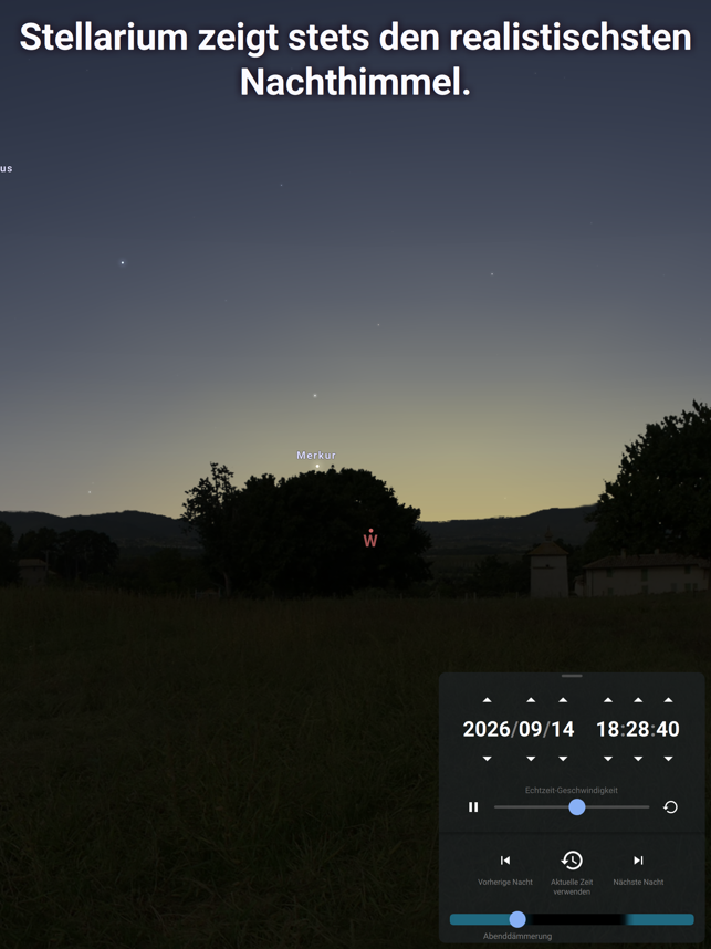 ‎Stellarium Mobile：Sternenkarte Screenshot