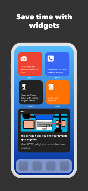 ?IFTTT - Automatisierung Screenshot