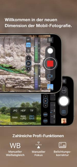 ‎ProCamera. RAW Fotografie Screenshot