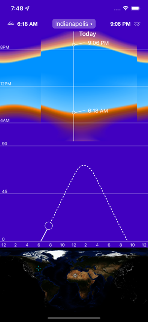 ‎Sunrise Solar Calculator Screenshot