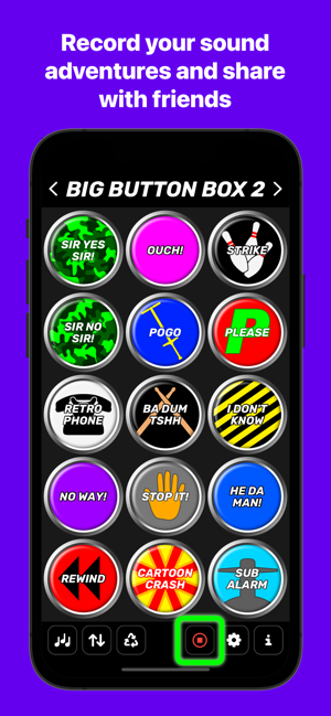 ‎Big Button Box 2 sound effects Screenshot