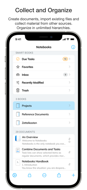 ‎Notebooks – Write and Organize Screenshot