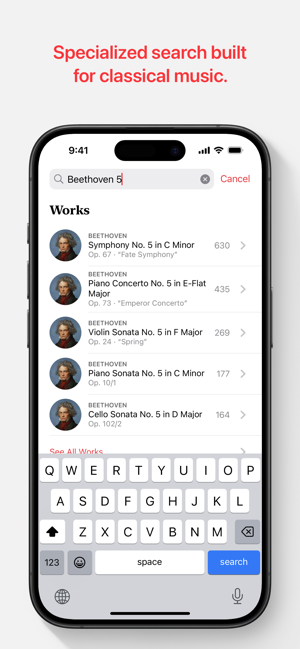 ‎Apple Music Classical Screenshot