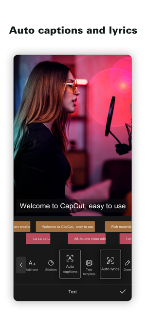 ‎CapCut - Video Editor Capture d'écran