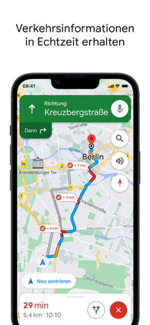 ‎Google Maps - Transit & Essen Screenshot