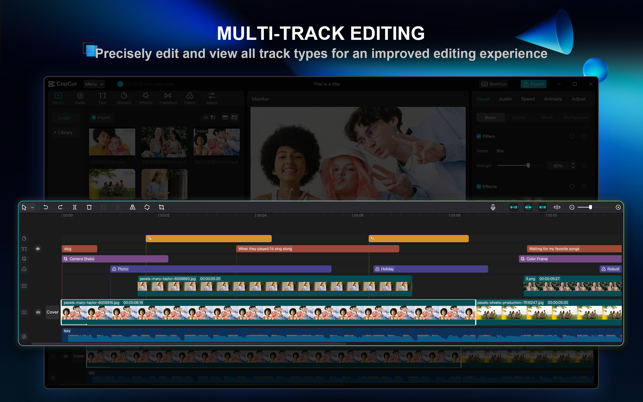 ‎CapCut - Video Editor Screenshot