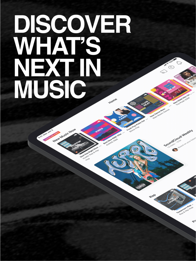 ‎SoundCloud: Discover New Music תמונות מסך