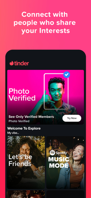 ‎Tinder: Dating & Meet Friends Screenshot