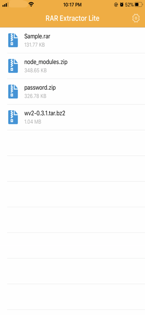 ‎RAR Extractor - Unarchiver Screenshot