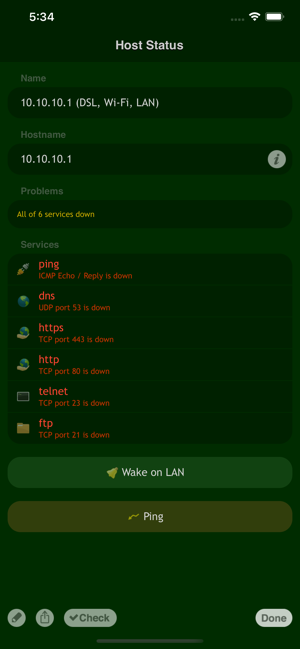 ‎Net Status - Server Monitor Screenshot