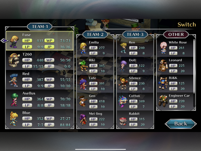 SaGa Frontier Remastered Screenshot
