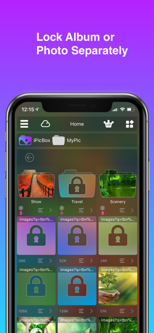 ‎Secret Photo Vault - iPicBox Screenshot