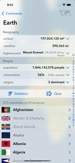 ‎Geography of the World Screenshot