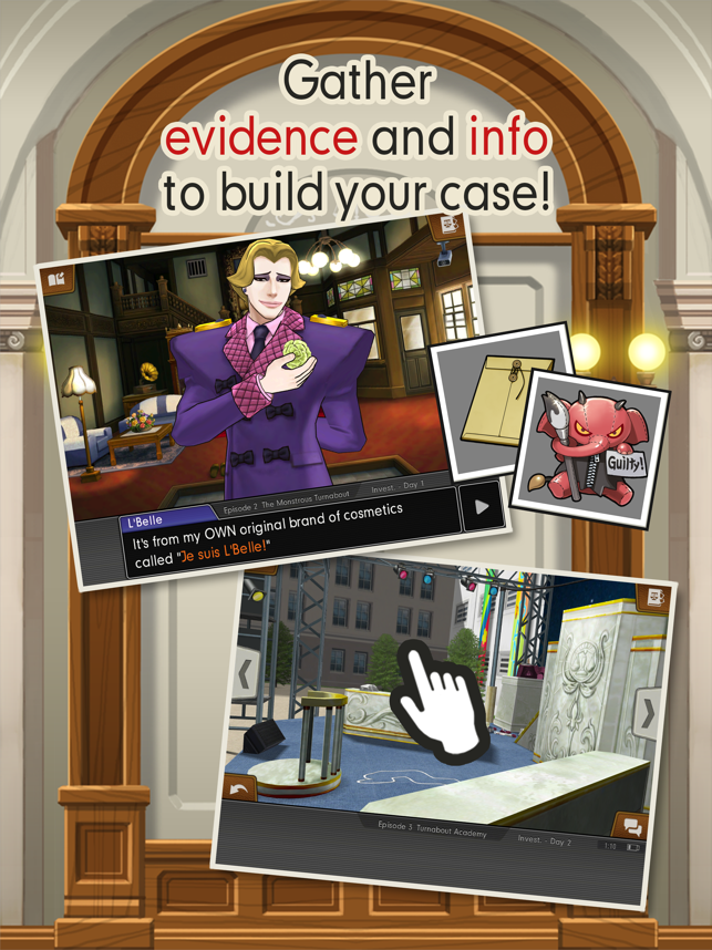 ‎Ace Attorney: Dual Destinies Screenshot