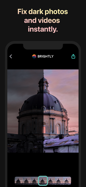 ‎Brightly - Fix Dark Photos Screenshot